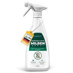 SILBERKRAFT Milbenspray für Matratzen & Textil