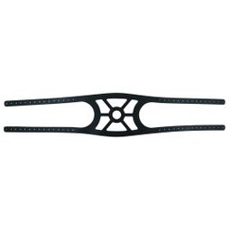 HUM AERObag Masken-Kopfbänderung, schwarz, Gummi