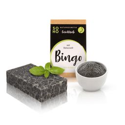 SOHO Naturkosmetik Gesichtsseife | BINGO | Aktivkohle & Babassuöl