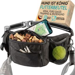 HUND IST KÖNIG® Bauchtasche für Leckerlis & Hundezubehör