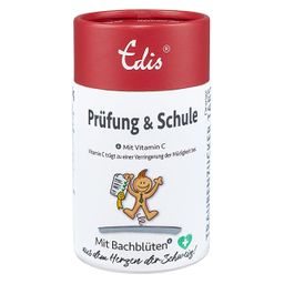 Edis Prüfung & Schule Bio Bachblüten Traubenzuckertabletten