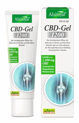 Alsiroyal Arthritis Schmerzgel mit CBD