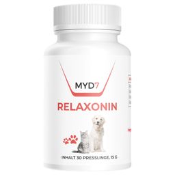 MYD7 | Relaxonin | Ergänzungsfuttermittel für Hunde & Katzen | natürliche Inhaltsstoffe