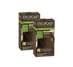 Biokap Naturkosmetik Haarfarbe Honig Kastanienbraun 5.34 duo