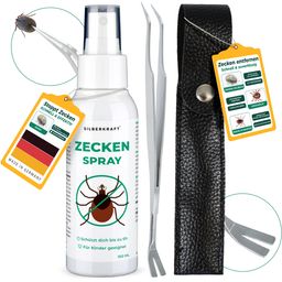 SILBERKRAFT Zeckenfrei-Set Zeckenfrei-Set - Dein Duo für Schutz & Entfernung