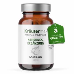 Kräutermax Knoblauch Kapseln mit 500 mg Knoblauch Öl Mazerat