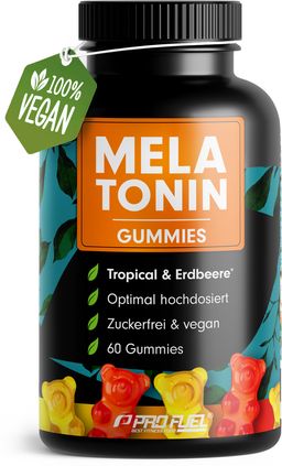 ProFuel - Melatonin Gummies 60x mit 0,5 mg bioaktivem Melatonin