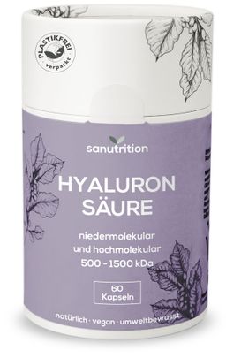 Sanutrition® - Hyaluronsäure 500 mg