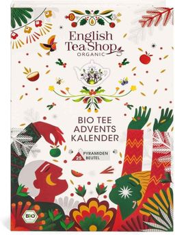 English Tea Shop Teebuch Adventskalender mit 25 köstlichen Tees