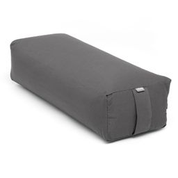 bodhi Salamba (rechteckig) Yoga-Bolster ECO, KAPOK  Anthrazit