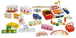 Verkaufsstand mit Zubehör