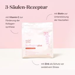 Glow25® Collagen Plus [450g] - mit Vitamin C, Zink und Biotin