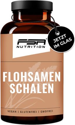 FSA NUTRITION Flohsamenschalen Psyllium Husk 150 Kapseln im Glas