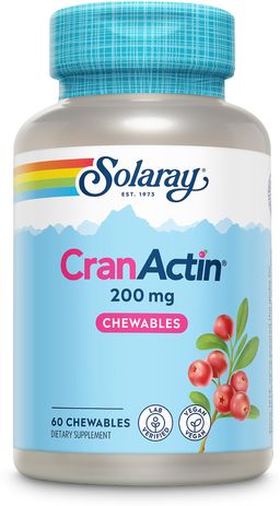 Solaray CranActin Chewables
