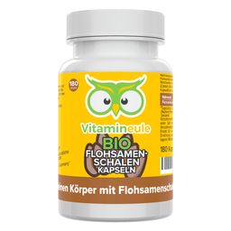 Bio Flohsamenschalen Kapseln - 700 mg Vitamineule®