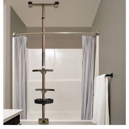 Mister-X2 Wonder Bathtube Pole Premium Badewannen-Deckenstange - Ohne Bohren