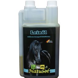 NatuSol Leinöl für Pferde - reich an Omega 3 Fettsäuren -