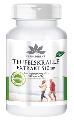 Warnke Vitalstoffe | Teufelskralle Extrakt 510mg