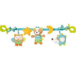 Fehn Rasselkette Wald für den Kinderwagen