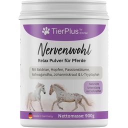 TierPlus® Nervenwohl Relax Pulver für Pferde zur Entspannung und Beruhigung
