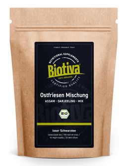 Biotiva Ostfriesenmischung Schwarztee Bio