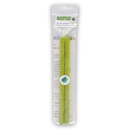 SOMO Ohrkerzen/Körperkerzen Erwachsene Hanf VEGAN olivegrün