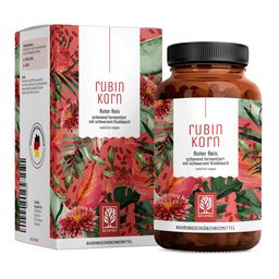 Rubinkorn roter Reis Komplex Extrakt Leberfunktion Cholin 120 vegane Kapseln NATURTREU®