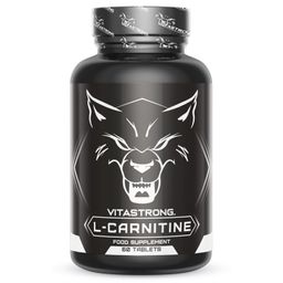 Vitastrong L-Carnitin – 60 Tabletten, Energie Aus Fett