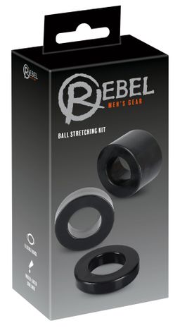 Hodenring-Set „Ball Stretching Kit“, 3-teilig| Rebel