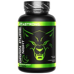 Vitastrong Drainpure Night - 60 Tabletten, Nacht-Drainage-Supplement gegen Wasserretention.