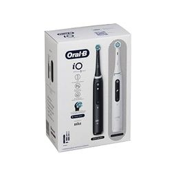 Oral-B - Elektrische Zahnbürste "iO Series 5 mit 2. Handstück" in Weiß/Schwarz