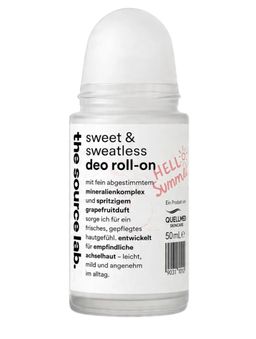 the source lab. - sweet & sweatless deo roll on - für sensible Achseln