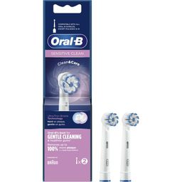 Oral-B Sensitive Clean Ersatzbürstenköpfe Elektrisch, 2 Stück