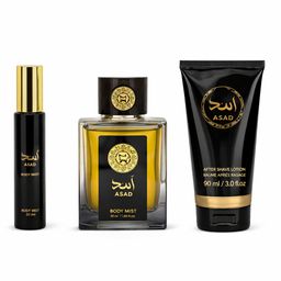Mystical - Asad Geschenkset – Duftspray 20ml + 50ml + Aftershave-Lotion