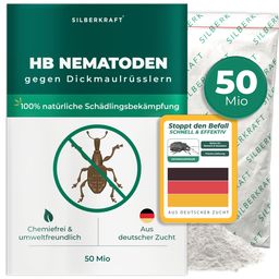SILBERKRAFT HB Nematoden gegen Dickmaulrüsslern 50 Mio