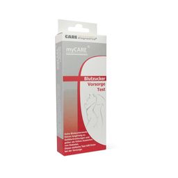 myCare Blutzucker Vorsorgetest