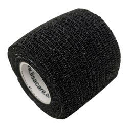 LisaCare latexfreier Pflasterverband - Schwarz - 5cm x 4,5m
