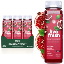 LiveFresh 100% Granatapfelsaft Kaltgepresst*