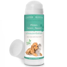 COOPER & BURTON Pfotenbalsam für Hunde und Katzen schützt Pfoten, Nase und Schnauze