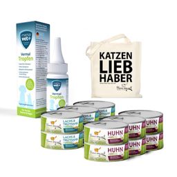 I love my cat Futterset für Katzen mit Giardien: Nassfutter