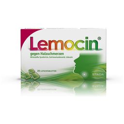Lemocin® gegen Halsschmerzen, Zitronengeschmack, zuckerfrei