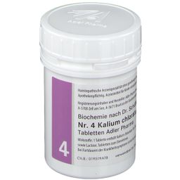 Adler Schüssler Salze Nr. 4 Kalium Chloratum D6