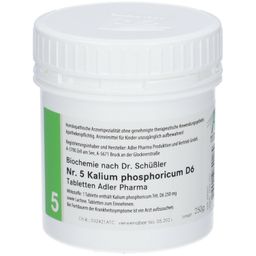 Adler Schüssler Salze Nr. 5 Kalium phosphoricum D6