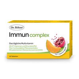 Dr. Böhm® Immun complex - das tägliche Multivitamin für starke Abwehrkräfte