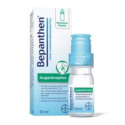Bepanthen® Augentropfen – effektive Hilfe bei trockenen und gereizten Augen