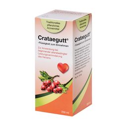 Crataegutt®-Flüssigkeit zum Einnehmen - Jetzt 10% sparen mit dem Code „crata10“