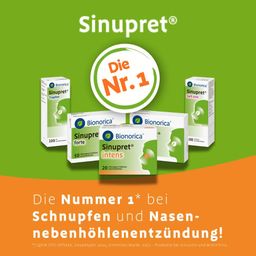 Sinupret® intens - bei Schnupfen und Nasennebenhöhlenentzündung