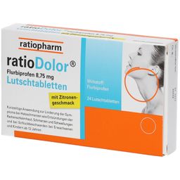 ratioDolor® Flurbiprofen 8,75 mg - Jetzt 10% sparen mit dem Code ratiodolor10*