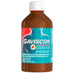 GAVISCON Liquid Forte Anis - Jetzt 10% Rabatt sichern mit dem Gutscheincode „gaviscon10“