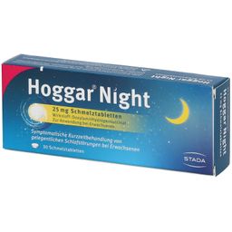 Hoggar® Night 25 mg Schmelztabletten bei Schlafproblemen